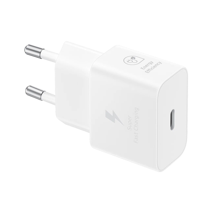 Оригинальное зарядное устройство Samsung Power Adapter 25W белое